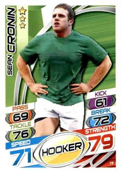 2015 Topps Rugby Attax #79 Sean Cronin Front